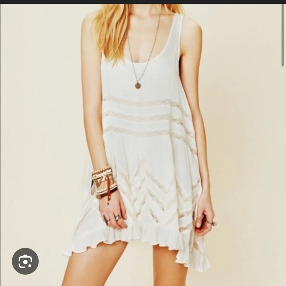 Free People Mint Green Polka Dot Top